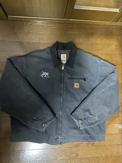 Carhartt J97 デトロイトジャケット XL フェード ブラック グレー