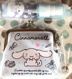 シナモロールPVCがま口ポーチ　他 計3点