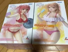 俺ガイル 由比ヶ浜結衣 一色いろは フィギュア 2種セット