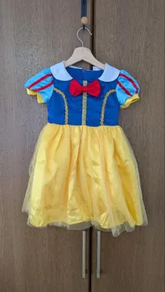 【週末セール】【新品】白雪姫風　ドレス 100cm　ディズニーなりきり