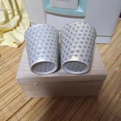 ロックカップペア、カップ、コップ、工芸品、焼物のサムネイル