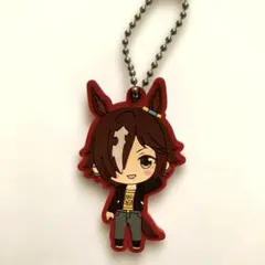 ウマ娘　ラバーマスコットキーホルダー　　 ウオッカ