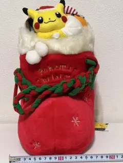ポケモン クリスマスBIGブーツピカチュウサンタ　タグ付き