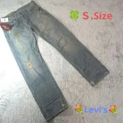 ♥新品★訳あり♥Levi's★Stay True ダメージ加工ストレートジーンズ