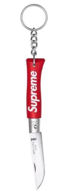SUPREME OPINEL NO. 4 KNIFE KEYCHAIN
