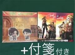 進撃の巨人  サテンステッカー ・付箋