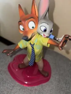 ズートピア ニック＆ジュディ セルフィーフィギュア 一番くじ A賞　訳あり