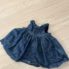 オールドネイビー⭐︎デニム　ベビージャンパースカート⭐︎70cmくらい