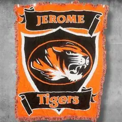 BPKN カレッジ ラグ アンティーク USA製 スポーツ チーム 虎 タイガー