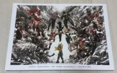 ヒロアカ B2ポスター キービジュアル ヒーローVSヴィラン 額縁ありなし