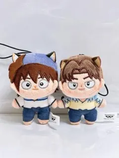 忍たま乱太郎 土井半助 山田利吉 ほわぬい ぬいぐるみ マスコット セット 忍たま乱太郎 ほわぬい vol 1 山田利吉 ぬいぐるみ マスコット