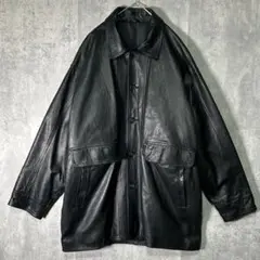 レザー カーコート