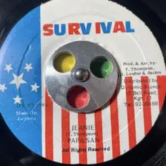 3554 レゲエ レコード 7インチ PAPA SAN