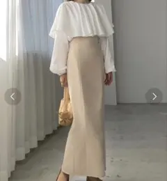 タイトハイウエストペンシルスカートのサムネイル