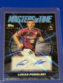 topps Jリーグ ヴィッセル神戸 ポドルスキ 150シリ サインカード