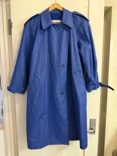 London Fog トレンチコート 青 USA古着 ヴィンテージのサムネイル