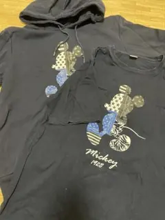 ミッキー ウェア セット Tシャツ パーカー