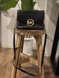 Michael Kors ブラックショルダーバッグ