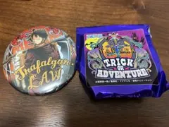 ワンピース 麦わらストア限定 "輩" 缶バッジ トラファルガー・ロー