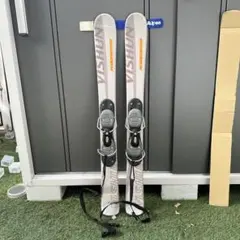 VIST スキー板 バインディング付き グレー/ホワイト