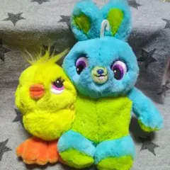 美品★東京ディズニーリゾート★トイ・ストーリー4 ★ダッキー＆バニー★ぬいぐるみ