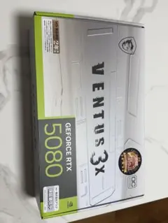 GEFORCE RTX 5080 MSI Ventus 3X 白色中古