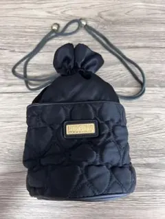 MOSCHINO モスキーノ ハート キルティング 巾着 ポーチのサムネイル