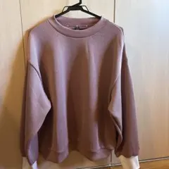 adidas リブ編み長袖Tシャツ