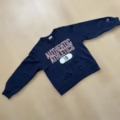 Champion トレーナー ネイビー　130 裏毛　本体綿100