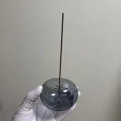 お香立て　グレー