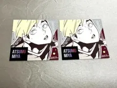 ハイキュー スクエアステッカーコレクション 宮侑