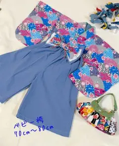 ベビー袴70cm〜80cm ハンドメイド