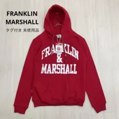 ◆ FRANKLIN MARSHALL ロゴ フード プル パーカー 裏起毛