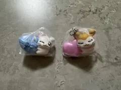 【未開封】とっとこハム太郎 ガチャガチャ リボンちゃん マフラーちゃん