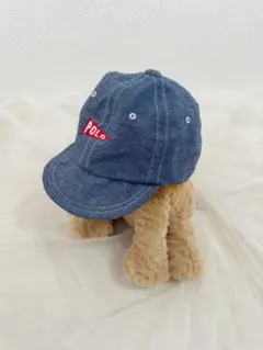 Polo デニムブルー キャップ