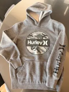 Hurley 迷彩プリント フード付きパーカー S