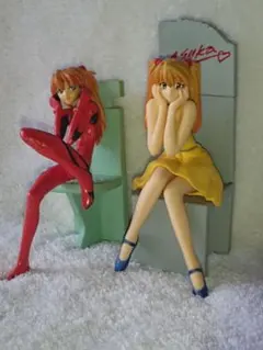 エヴァンゲリオン 惣流・アスカ・ラングレー フィギュア 2体セット