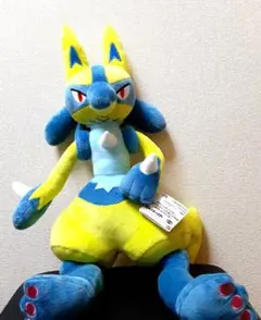 ポケットモンスター　めちゃもふぐっとぬいぐるみ ～黄色いルカリオ～