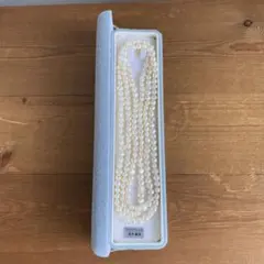 淡水パール　ロングネックレス