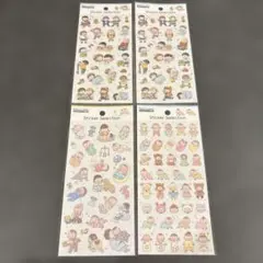 デザインシール　赤ちゃん　セリア　ステッカーセレクション　まとめ売り