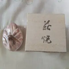 B9s 岡野利光造 鶴亀香合　純銀製　京都　共箱　茶道具　香道具　金工師 B491s 岡野利光造 鶴亀香合 純銀製 京都 共箱 茶道具 香道具 金工師