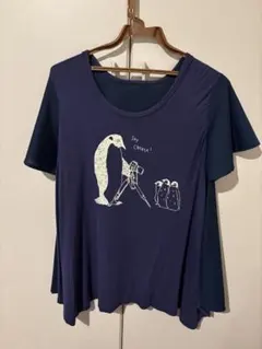 AS KNOW AS ペンギンプリント半袖Tシャツのサムネイル