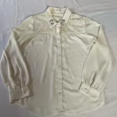 白ブラウス レディース