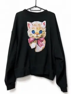 ーー本日出品終了ーーミルクボーイ うさぎ ドーナツスウェットX X L 