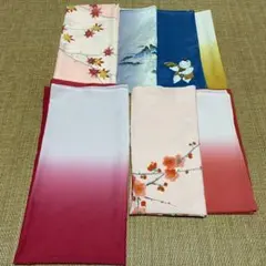 風呂敷セット ナイロン風呂敷　7枚セット　多色デザイン