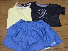 ALGY 水着 3点セット 150cm