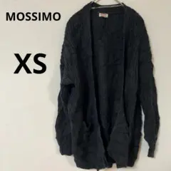 MOSSIMO 【XS】黒 長袖カーディガン ニット　暖かい　アウターのサムネイル