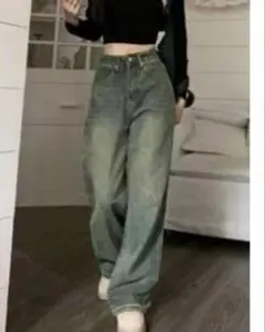 ※専用※ SHEIN ワイドレッグ　デニム　Sサイズ