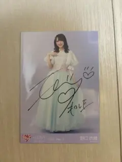 LOVE イコラブ 野口衣織 お姫様の作り方 生写真 ヒキ 直筆 - メルカリ