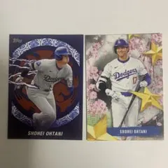 topps 大谷翔平　日本限定インサート　2枚